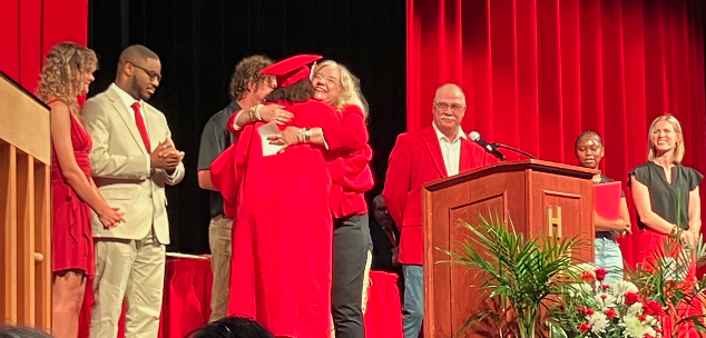 2024 winners on stage